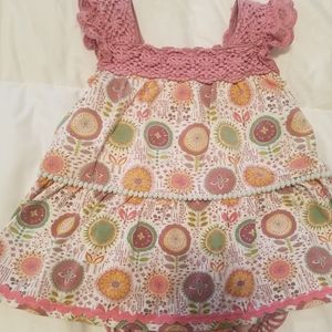 🍼Matilda Jane 6-12 mths onsie dress